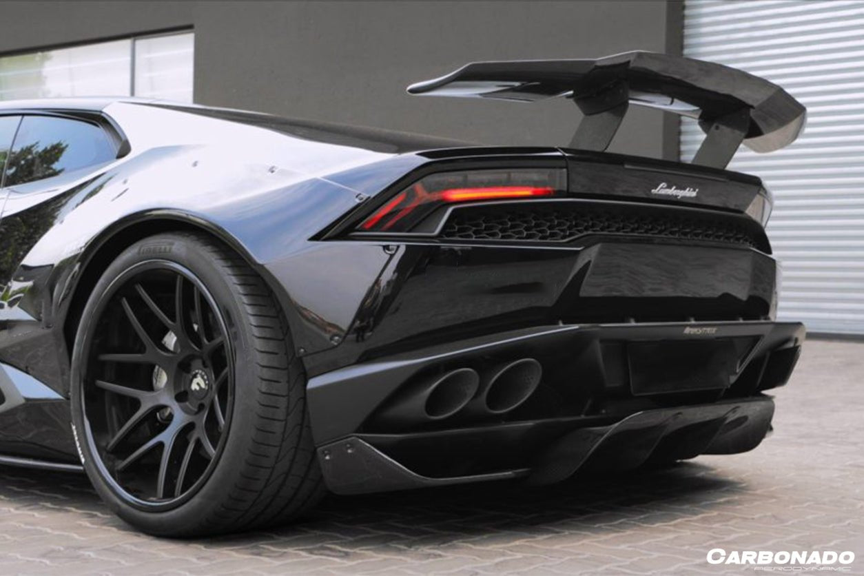 2015 - 2025 Lamborghini Huracan LP610 & LP580 & EVO & Tecnica DE Style Trunk Spoiler